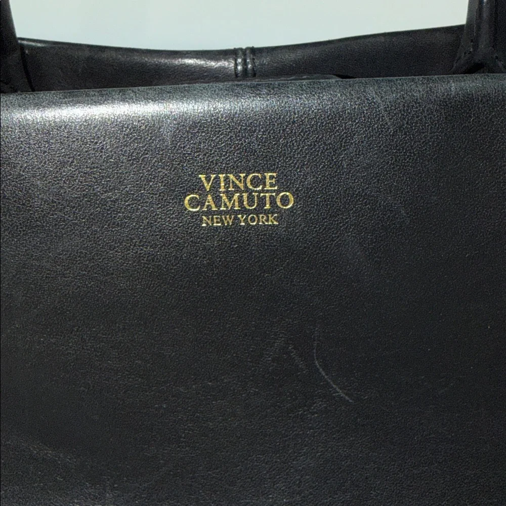 Vince Camuto Black Leather Bag - Picture 2 of 8